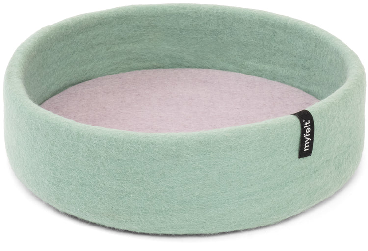 Cesta fina para gatos.