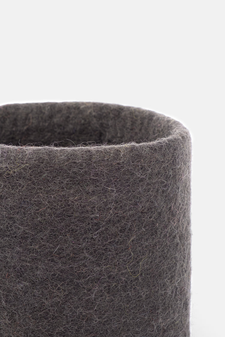 Cesta de fieltro Kuno mini – 16 x 15 cm